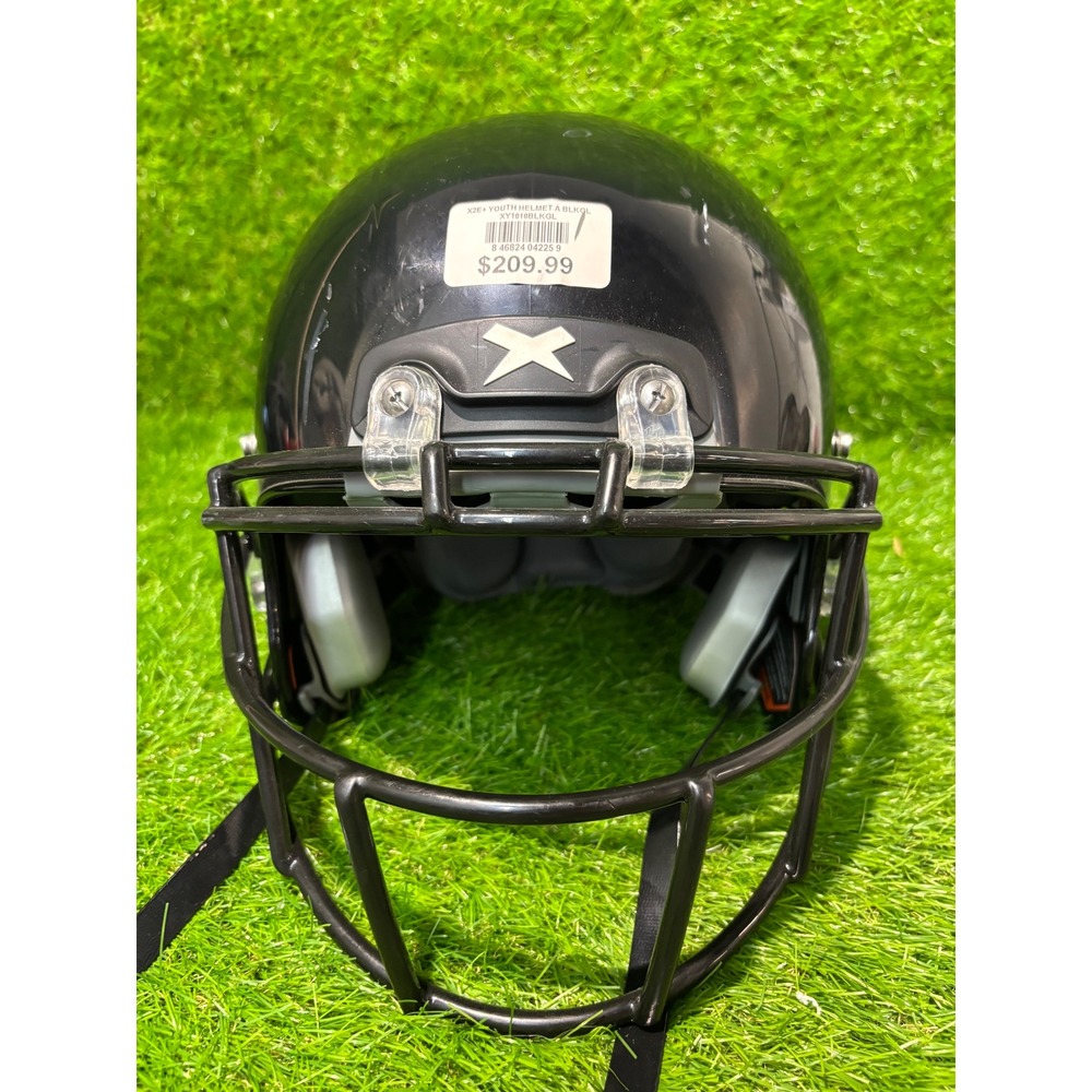 Xenith X2E+ Youth Size M Football Helmet Black NOCSAE **Missing Chin strap***